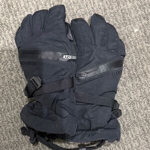 Burton Midnight Black Snow Gloves